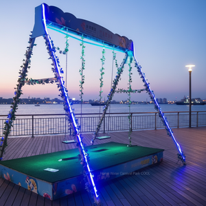 Équipement d'amusement interactif à rideau d'eau en acier inoxydable à contrôle par induction, pour parcs aquatiques et cuisines, vente directe usine - Product Image 5