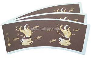 Copo Papel Quente e Frio Descartável Material De Alta Granel Copo De Papel Ventilador para Suco De Água Café Fabricação De Copo De Chá De Papel - Product Image 2