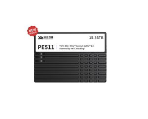 SSD สำหรับเซิร์ฟเวอร์ภายในรุ่น YMTC PE511 ซีรีส์ 15.36T PCIe Gen5x4 NVMe 2.0 1DWPD รุ่นใหม่ปี 2026 - Product Image 1