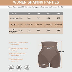 HBC Wholesale Body Moldeador de Tallas Grandes, Sin Costuras, de Jersey, con Control de Abdomen, Levantador de Glúteos y Realzador de Cadera y Entrepierna - Product Image 6