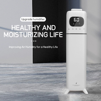 Accueil grand espace 8L remplissage par le haut humidificador à brume froide Tuya Smart WIFI contrôle ultrasonique diffuseur d'huiles essentielles humidificateur