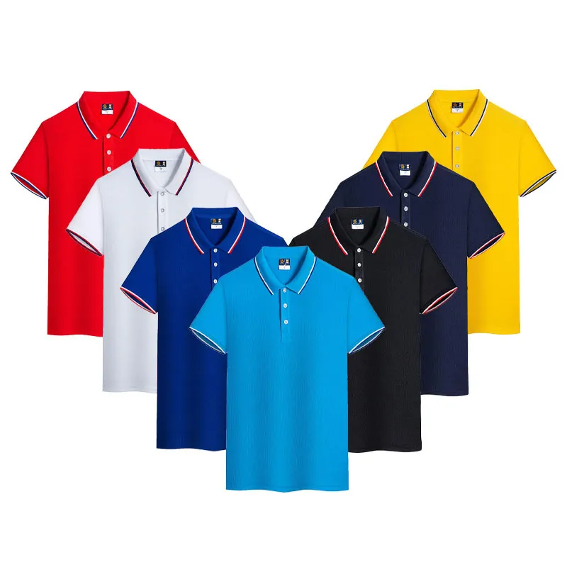 Camisetas polo, camisetas polo bordadas com logotipo de marca