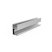 Système de rail de montage photovoltaïque UISOLAR de qualité, rail solaire en aluminium personnalisé