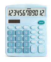 Calculatrice scientifique à double alimentation (pile et batterie) 12 chiffres en plastique, couleurs variées, pour bureau, avec logo personnalisé – Approvisionnement direct usine