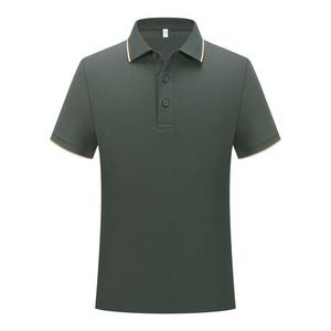 Promotional Polo Shirt Solid Color Quick Dry Polyester Men's Work Uniforms Custom Made Group Wear - Product Image 1