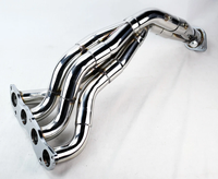 Collecteur d'échappement en acier inoxydable pour Honda Civic Si SiR 2002 2003 2004 2005 Acura RSX Base 2006 2.0L Moteur K20 Amélioration