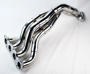 Ống xả Manifold tiêu đề cho 2002-2005 Honda Civic Si/Sir <span class=keywords><strong>2</strong></span>.0L 2002-2006 Acura RSX cơ sở <span class=keywords><strong>2</strong></span>.0L Đầu vào 1-3/4 "Outlet <span class=keywords><strong>2</strong></span>-1/<span class=keywords><strong>2</strong></span>" tiêu đề - Product Image 5