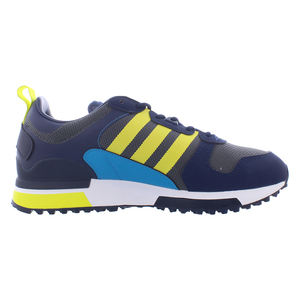 Chaussures Adidas Zx 700 Hd pour hommes Couleur : Bleu marine universitaire/Jaune acide/Aqua sonique 100% authentiques - Product Image 3