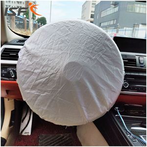 Parasol para Coche, Tela Plateada 190T, Parasol Universal para Parabrisas Delantero, Cubierta Elástica de 42 CM - Product Image 4