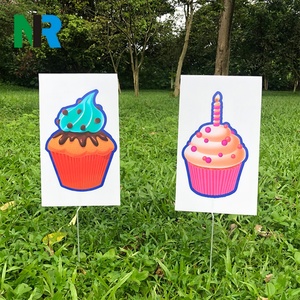 Welcome Home Alphabet Corrugated <b>Plastic</b> Happy Birthday <b>Letter</b> Yard Card Sign UV Resistant Eco-friendly High Impact Custom Color - Product Image 6