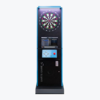 Machine de jeu de fléchettes électronique numérique à monnayeur, en métal, avec interface en anglais, pour salle d'arcade sportive, vente directe usine, économique