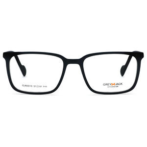 แว่นตากรอบสี่เหลี่ยมสีเทาแจ็ค GJ60010 สำหรับทุกเพศกรอบเต็มสไตล์เกาหลีเลนส์ป้องกันรังสียูวี - Product Image 2