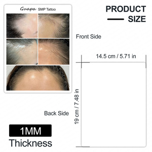 แผ่นซิลิโคน SMP สำหรับฝึกทำผมและหนังศีรษะเส้นผมสำหรับสัก<span class=keywords><strong>ผม</strong></span>จริงแบบมืออาชีพ - Product Image 3