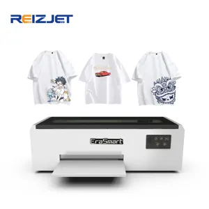 Reizjet 2023 Imprimante d'encre automatique à rouleau A4 DTF Imprimante T-Shirt Machine d'impression pour petites entreprises
