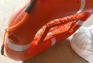 بجودة عالية بالجملة 10 شخص الطوارئ المياه المقاذرات للإنقاذ مُعلَّقات القوارب النجاة البولي إيثيلين أوعية الحياة القوارب الإنقاذ بالماء - Product Image 6