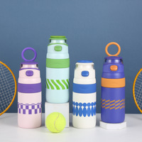 Nouvelle Tasse Thermos Portable en Acier Inoxydable 316 Épaissi, Design Minimaliste Moderne, Sûre pour l'Eau Bouillante, Idéale pour l'Export