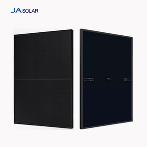 Módulos Solares Bifaciales de Doble Vidrio JA de 430W 440W 445W 450W, Totalmente Negros, Tipo N, en Stock en la UE, Almacén Europeo, Sistema Residencial - Product Image 1