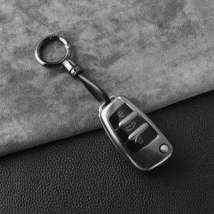 ฝาครอบเคสกุญแจรถ TPU รุ่นใหม่สำหรับรถ <span class=keywords><strong>Audi</strong></span> Q8 <span class=keywords><strong>Q7</strong></span> 2020 Rs3 Quattro 2022 2021 A6 2019 A3ไฮบริด<span class=keywords><strong>2023</strong></span> A6 C8 Q4 3ปุ่มอุปกรณ์เสริม - Product Image 1