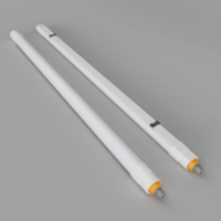 Luminaire LED étanche IP65 avec détecteur de mouvement, luminaire étanche à la vapeur, étanche à la poussière, anticorrosion, pour entrepôt, parking
