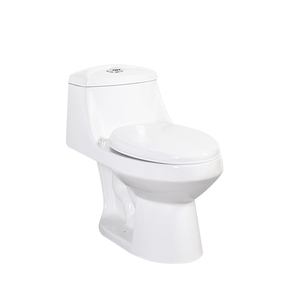 Inodoros de Cerámica Esmaltada de Una Pieza con Descarga Tornado, Económicos, para Baño, Venta al por Mayor - Product Image 1