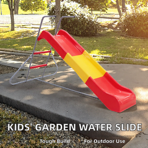 Children's PE Plastic Outdoor Garden Water <strong>Slide</strong> Toddler Playground Equipment with <strong>Swimming</strong> <strong>Pool</strong> Feature - Product Image 2
