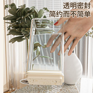 Conteneurs de stockage alimentaire hermétiques de type presse Proins en gros pour la cuisine - Boîtes en plastique avec couvercles pour farine, céréales, pâtes - Product Image 3