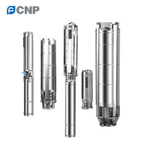 Pompa Air Listrik Tekanan Tinggi Seri CNP SJ SS304/SS316 Pompa <span class=keywords><strong>Submersible</strong></span> Sumur Dalam untuk Irigasi dan Pertanian - Product Image 2