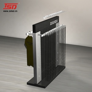 Tùy Chỉnh Triển Lãm Thương Mại Da Vành Đai Hiển Thị Đứng Treo Vành Đai Sản Phẩm Rack Hiển Thị Cho Bán Lẻ - Product Image 2