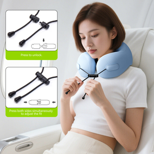 Biể<span class=keywords><strong>u</strong></span> tượng tùy chỉnh máy bay cổ tử cung ngủ thoải mái cổ gối in xách tay hình chữ <span class=keywords><strong>U</strong></span> Bộ nhớ bọt du lịch gối - Product Image 6