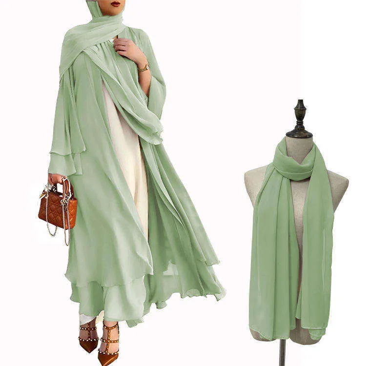 2024 винтажный современный Дубай Абая турецкий хиджаб длинное мусульманское платье макси с пышными рукавами скромный химар хиджаб Абая