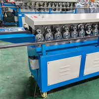 Machine à bordurer automatique de tôles d'acier de haute précision GH, facile à utiliser, neuve, 3KW 380V/220V, pour tôles galvanisées carrées