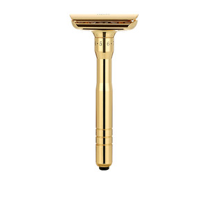 มีดโกนสังกะสีอัลลอยด์8หยุดปรับได้ใบมีดเดี่ยวมีดโกนสองชั้นมีดโกนแบบคลาสสิคปลอดภัยมีดโกนแบบแมนนวล - Product Image 5