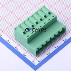 KF2EDGKDR-5.0-7P Plug-in Terminal Block P=5mm Connector ( Connector Type: Plug )( Construction: 1x7P )( Pitch: 5mm ) - Product Image 1