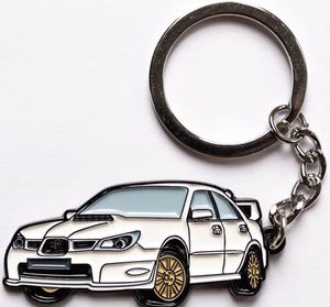 <span class=keywords><strong>Whitaker</strong></span> World LLC 06 WRX STI Llavero Metálico - Regalos Resistentes y Geniales Hechos en EE. UU. Compatible con - Product Image 5