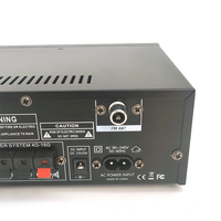 AK 55 Metal USB 70W*2 HiFi İki Kanallı Ev Amfisi ve Medya Müzik Çalar