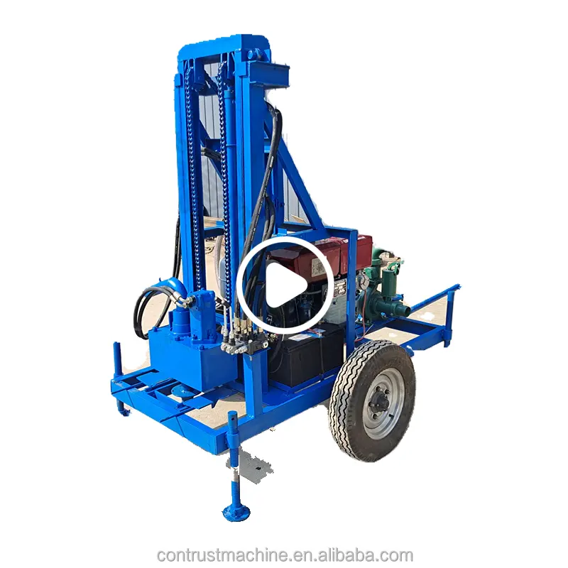 high quality air penumatic air portable water well drilling machine for drilling water well for sale