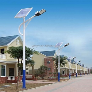 โคมไฟถนนโซลาร์เซลล์ LED 60W ราคาประหยัด มาตรฐาน IP65 วัสดุพลาสติก ให้แสงสว่างสูง ประหยัดพลังงาน กันน้ำ สำหรับใช้งานภายนอกอาคาร เหมาะสำหรับถนน - Product Image 4