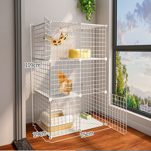 Joypet Playpen Caisse Enceinte Chat Maison Fil Métallique Pet Chat Chaton Furet <span class=keywords><strong>Chinchilla</strong></span> <span class=keywords><strong>Cage</strong></span> - Product Image 2