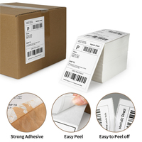 Étiquettes pliables en gros pour usine - Étiquettes thermiques 4*6 pouces, personnalisation possible