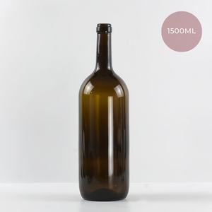 Bouteille en verre pour vin et boissons, grande capacité, écologique, 1L-6L, avec <span class=keywords><strong>bouchon</strong></span> en liège - Product Image 4