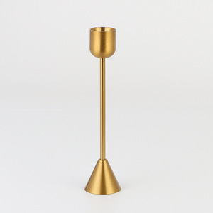 Metal Column <strong>Brass</strong> <strong>Candle</strong> <strong>Holder</strong> Mushroom Shape Variety Size Taper Copper Candlestick <strong>Holder</strong> - Product Image 3