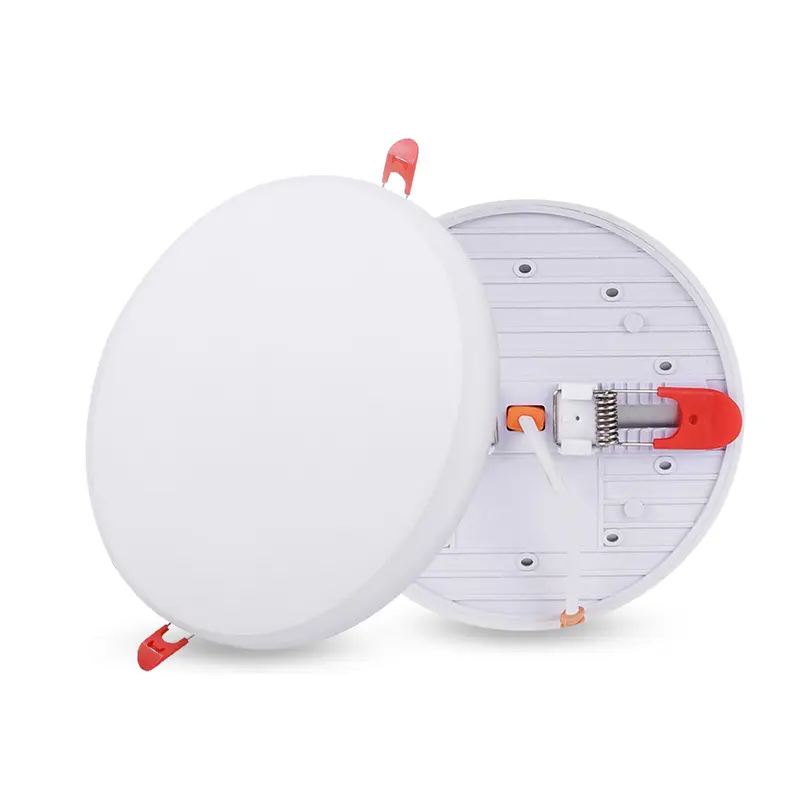 10W 18W 24W 36W concealed flush mounted Round Rimless daylight recessed mount cut hole size adjustable frameless led downlight