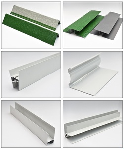 Panneau sandwich en métal isolé en PU, gris argenté, à motif bois horizontal et stuc rose, avec âme en mousse ignifuge, pour bardage de <span class=keywords><strong>maison</strong></span> préfabriquée - Product Image 3