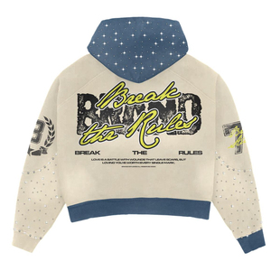 Casual Full Zip Everyday Wear <b>Men</b> <b>Hoodies</b> With Rhinestone <b>Work</b> <b>Men</b> Fashion Custom Printing Winter Wear Zipper <b>Hoodies</b> - Product Image 2
