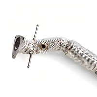 MPER pour Range Rover Evoque 2.0T T304 Downpipe en acier inoxydable avec bouclier thermique, mise à niveau turbo, son sportif, Plug and Play
