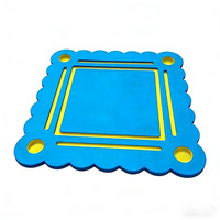 Table de Mahjong Flottante Portable Moderne en EVA Étanche, Plateau de Jeu Aquatique en Mousse Durable pour Piscine, Jardin, Lac, Mahjong, Poker