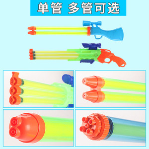 ของเล่นปืนฉีดน้ำแบบดึงออกได้ ของเล่นพลาสติกขนาดใหญ่สำหรับเด็กเล่นชายหาด ทุกเพศ - Product Image 4