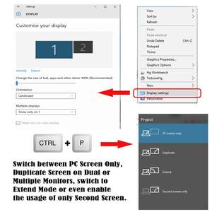 Cable Adaptador SYONG Mini DisplayPort a HDMI Hembra, Conversor Mini DP Macho a HDMI Hembra con Audio y Video para PC - Product Image 6