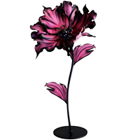 Décorations de fête géantes personnalisées en papier pivoine, artisanales en EVA, pour mariages, événements extérieurs et la Fête des Pères