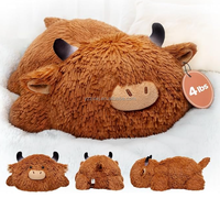 Fabricant de jouets en peluche personnalisés, y compris des peluches de vache sur mesure et des peluches lestées